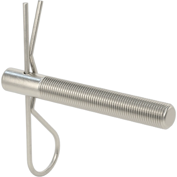 1438FA00002 Partially Threaded Studs with Cotter Pin