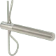1438FA00002 Partially Threaded Studs with Cotter Pin