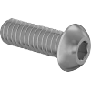 Brass Button Head Hex-Drive Screws