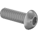 0083FA00003 Brass Button Head Hex-Drive Screws