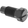 Extended-Tip Steel Cheese Head Slotted Screws