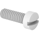 0143FA00003 Plastic Fillister Head Slotted Screws