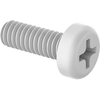 Plastic Pan Head Phillips Screws