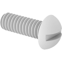 0139FA00001 Plastic Round Head Slotted Screws