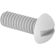 0139FA00003 Plastic Round Head Slotted Screws