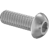 Stainless Steel Button Head Hex-Drive Screws