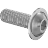 Stainless Steel Flanged Button Head Hex-Drive Screws