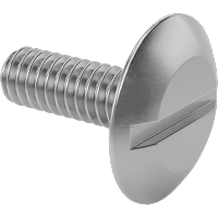 0063FA00001 Stainless Steel Oversized Truss Head Slotted Screws