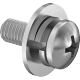 0197FA00002 Stainless Steel Pan Head Phillips Screws with Flat and Split Lock Washer