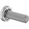 Stainless Steel Pan Head Phillips Screws with Internal-Tooth Lock Washer