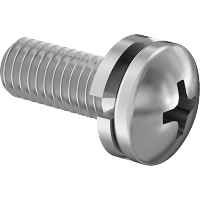 0196FA00001 Stainless Steel Pan Head Phillips Screws with Split Lock Washer