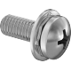 0192FA00002 Stainless Steel Pan Head Phillips Screws with Spring Lock Washer