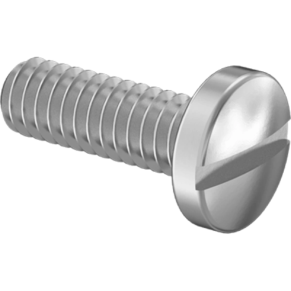 0118FA00002 Stainless Steel Pan Head Slotted Screws