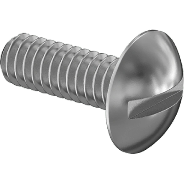 0153FA00002 Stainless Steel Truss Head Slotted Screws