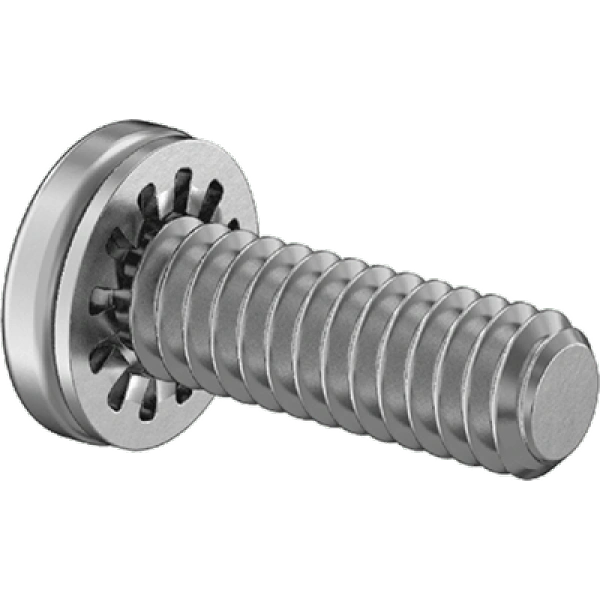 0185FA00003 Steel Pan Head Phillips Screws with Internal-Tooth Lock Washer