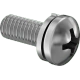0194FA00001 Steel Pan Head Phillips Screws with Split Lock Washer