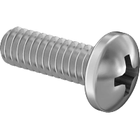 0093FA00089 Steel Pan Head Phillips Screws