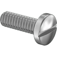 Steel Pan Head Slotted Screws