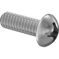 0112FA00001 Steel Round Head Phillips Screws