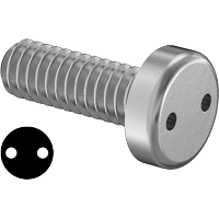 0210FA00023 Tamper-Resistant Drilled Spanner Stainless Steel Pan Head Screws