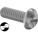 0217FA00001 Tamper-Resistant One-Way-Drive Steel Round Head Screws
