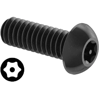 0209FA00001 Tamper-Resistant Torx Steel Button Head Screws