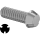 0218FA00001 Tamper-Resistant Tri-Groove-Drive Steel Round Head Screws