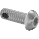 0199FA00001 Thread-Locking Stainless Steel Button Head Hex-Drive Screws