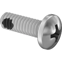 0201FA00010 Thread-Locking Stainless Steel Pan Head Phillips Screws