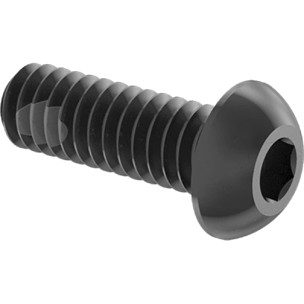 0200FA00002 Thread-Locking Steel Button Head Hex-Drive Screws