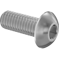 0086FA00001 Titanium Button Head Hex-Drive Screws