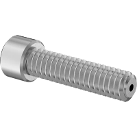 High-Vacuum Cleaned-and-Bagged Vented Socket Head Screws