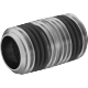 1500FA00002 Standard-Wall Brass Threaded Pipe Nipples and Pipe with Sealant