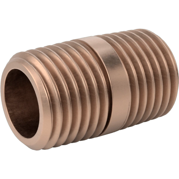 1509FA00001 Standard-Wall Copper-Nickel Threaded Pipe Nipples and Pipe