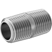 1504FA00736 Standard-Wall Stainless Steel Threaded Pipe Nipples and Pipe