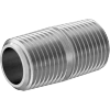 Standard-Wall Stainless Steel Threaded Pipe Nipples and Pipe