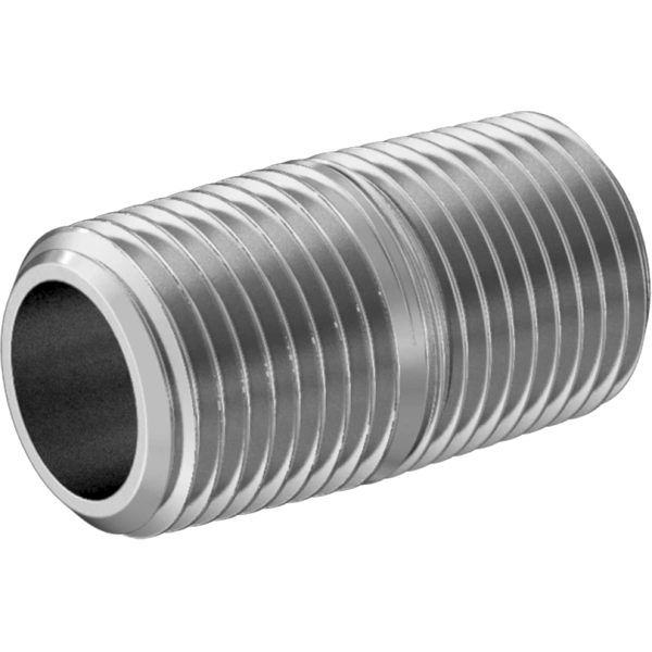 1504FA00735 Standard-Wall Stainless Steel Threaded Pipe Nipples and Pipe