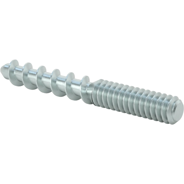 1443FA00042 Steel Wood Screw Threaded Studs