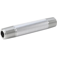 1508FA00001 Thick-Wall Aluminum Threaded Pipe Nipples and Pipe