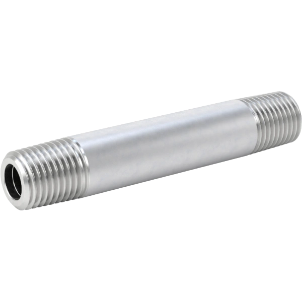 1508FA00001 Thick-Wall Aluminum Threaded Pipe Nipples and Pipe