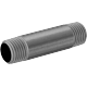 1490FA00001 Thick-Wall Galvanized Iron and Steel Threaded Pipe Nipples and Pipe