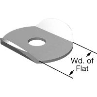 1292FA00001 Angled-Edge Tie Down Washers
