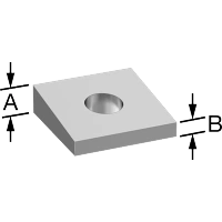 1353FA00001 Leveling Washers for I-Beams