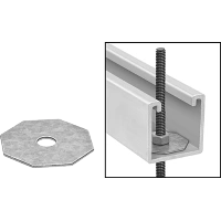 1373FA00002 Slot-Adapting Octagonal Strut Channel Washers