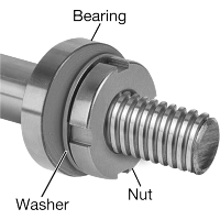 1326FA00001 Spring Lock Washers for Slotted Bearing Nuts